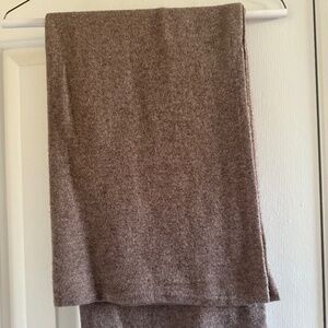 NEW DOLMA Cashmere Wrap/scarf-Handmade in Nepal- coffee/taupe